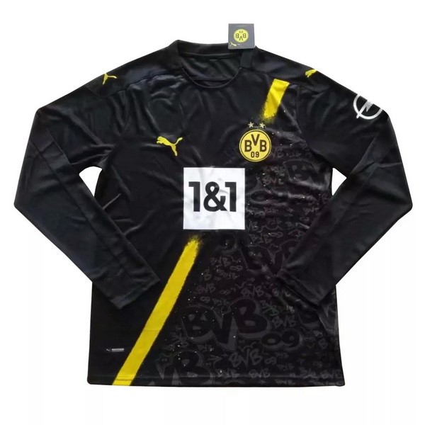 Tailandia Camiseta Borussia Dortmund Segunda equipo ML 2020-21 Negro